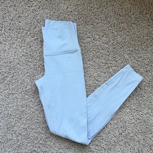 Lululemon Align 28” light blue leggings